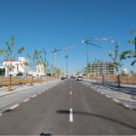 Urbanización del futuro barrio de La Cruzcampo (Sevilla)
